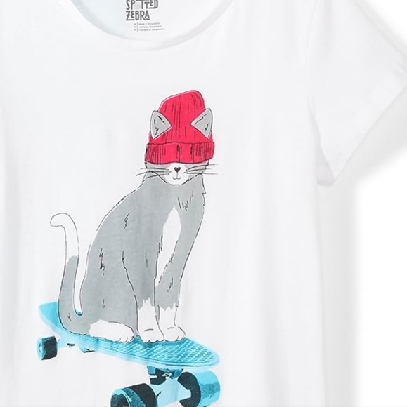 Final Price◇ Amazon Essentials Girls Short-Sleeve T-Shirt Tops 4 pack - Picture 3 of 7